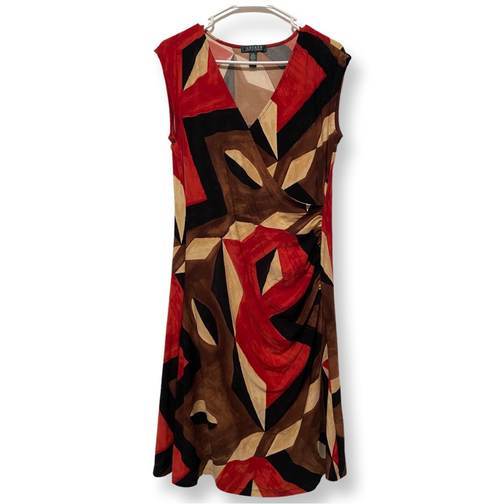 Ralph Lauren Size LG Women’s Mock Wrap Dress